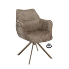 Nola Eetkamerstoel - Taupe - Movie