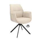 Frey Eetkamerstoel - Beige - Lodge