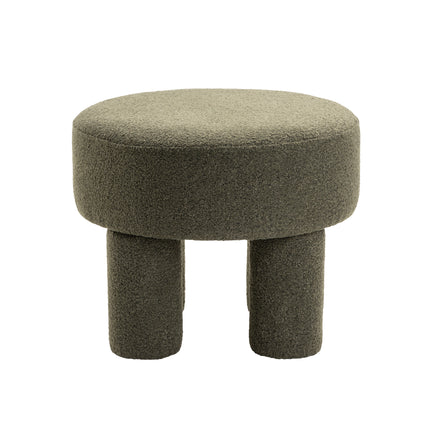 Poef Demi - Bouclé Groen