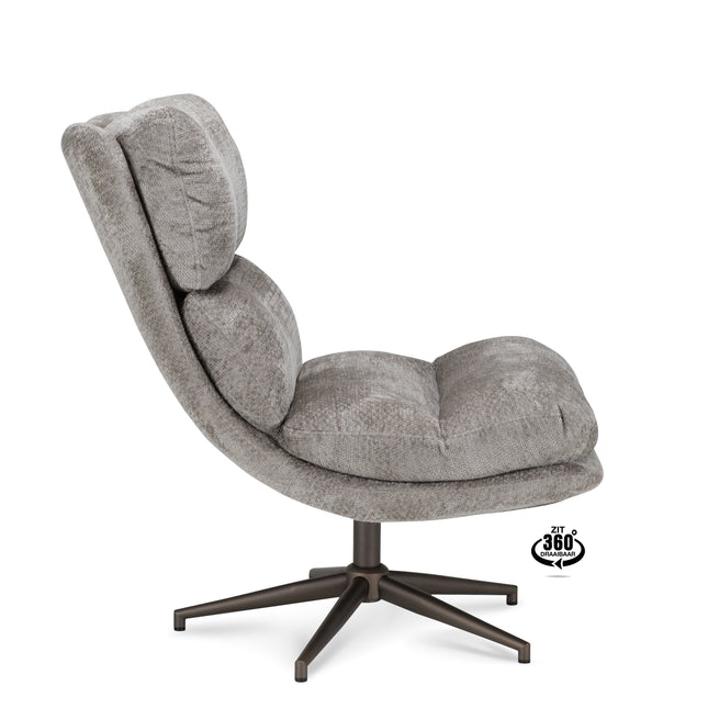 Joppe Fauteuil - Clay - Stof movie