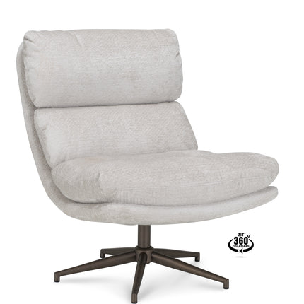 Joppe Fauteuil - Naturel - Stof movie