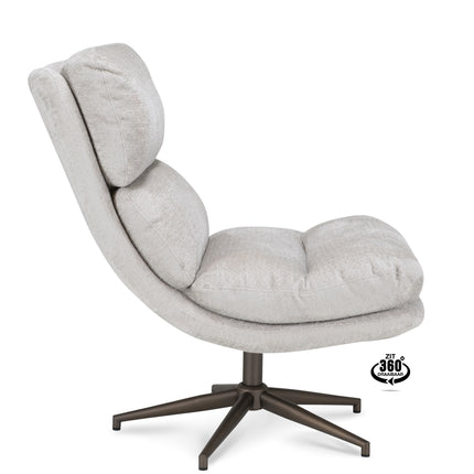 Joppe Fauteuil - Naturel - Stof movie