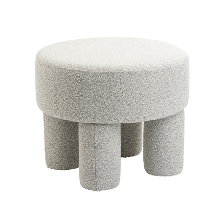 Poef Demi - Bouclé Roest