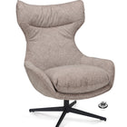 Martino Fauteuil - Zand - Stof leo