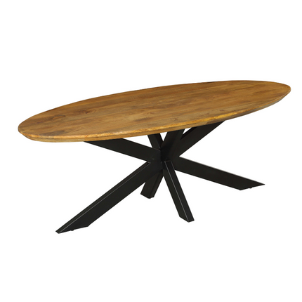 Chester Boomstamtafel - Ovaal - 160 cm