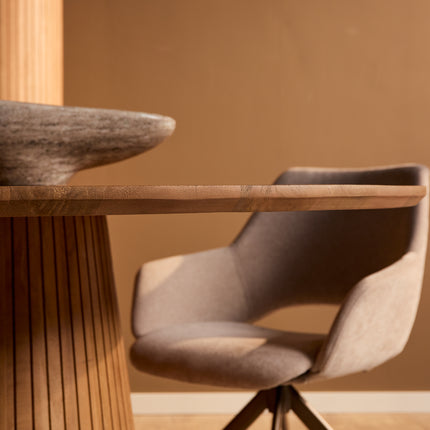 Solana Eettafel - Naturel - 210 cm