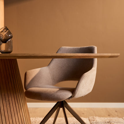 Solana Eettafel - Naturel - 210 cm