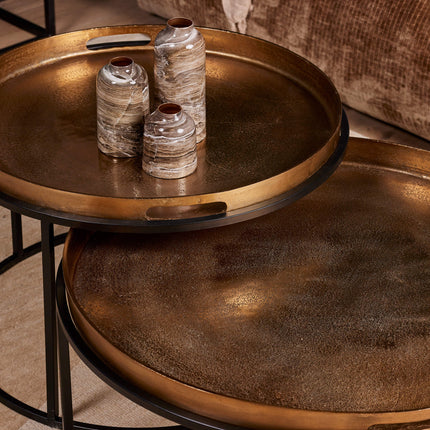 Vionne Salontafel - Goud - 78cm