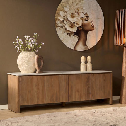 Dallas Tv-meubel - Naturel - 210 cm