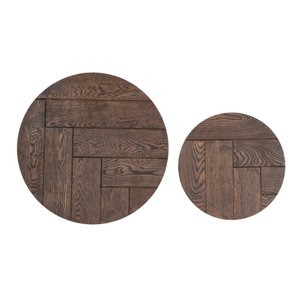 Pure Salontafel - Bruin - Set van 2