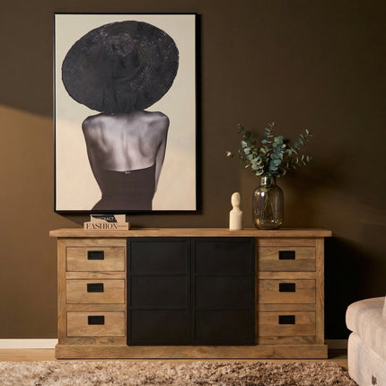 Noa Dressoir - Naturel - 200 cm