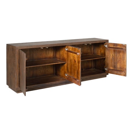 Brussel Dressoir - Bruin - 200 cm