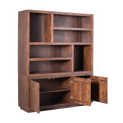 Brussel Vakkenkast - Bruin - 160 cm