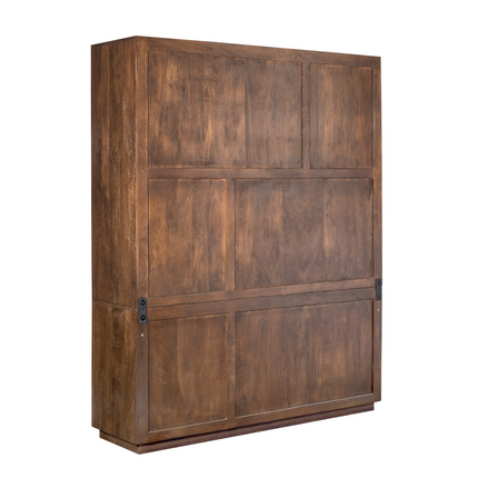 Brussel Vakkenkast - Bruin - 160 cm