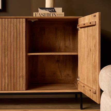 Madison Dressoir - Naturel - 210 cm