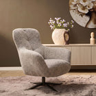 Nena Fauteuil - Bruin - Draaibaar