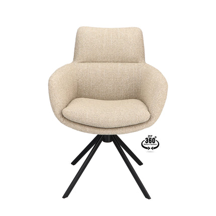 Dune Eetkamerstoel - Liver - Rhythm