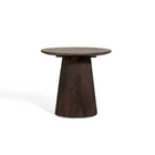 Max Bijzettafel - Donkerbruin - ø50cm - hoofdafbeelding