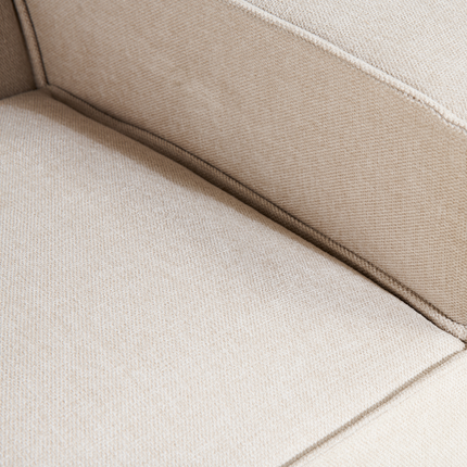 Felix Hoekbank - Linnen - Beige - NØBLE