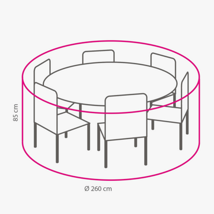 Tiera outdoor - Cover For Omnigo / Moreno Dining Set