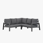 Tiera outdoor - Amigo Lounge Corner Set Charcoal